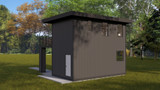 Modern House Plan - Kretschmer ADU 87359 - Rear Exterior
