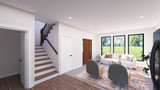 Modern House Plan - Kretschmer ADU 87359 - Living Room