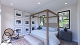 Modern House Plan - Kretschmer ADU 87359 - Bedroom