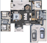Farmhouse House Plan - 53504 - 1st Floor Plan