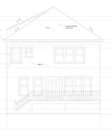 Craftsman House Plan - Star Avenue 90286 - Rear Exterior