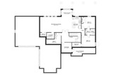 European House Plan - Almeria 10727 - Basement Floor Plan
