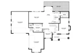 European House Plan - Almeria 10727 - 1st Floor Plan