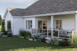 Farmhouse House Plan - Lakeland 72095 - Rear Exterior