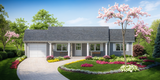 Ranch House Plan - Jonesborough 44548 - Front Exterior