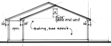 Ranch House Plan - Jonesborough 44548 - Right Exterior
