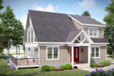 Craftsman House Plan - Pine Haven Bay 71738 - Front Exterior
