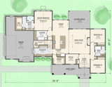 Farmhouse House Plan - 86785 - 1st Floor Plan
