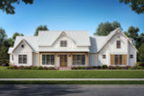 Farmhouse House Plan - Oxford 2 70109 - Front Exterior