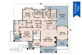 Contemporary House Plan - Lakeland 72813 - 1st Floor Plan