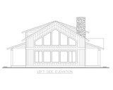 Craftsman House Plan - 27682 - Left Exterior