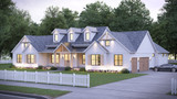 Farmhouse House Plan - 61199 - Right Exterior