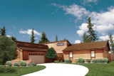 Modern House Plan - 61360 - Front Exterior