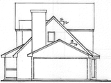 Victorian House Plan - Foothills 49191 - Right Exterior