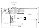 Victorian House Plan - Foothills 49191 - 1st Floor Plan