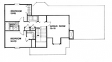 Victorian House Plan - Foothills 49191 - 2nd Floor Plan