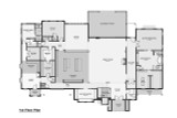 Modern House Plan - Bayport 15464 - 1st Floor Plan