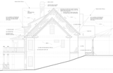 Traditional House Plan - Mountain Lake House 85632 - Left Exterior