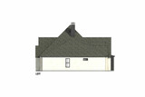 French Country House Plan - 33218 - Left Exterior