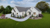 Farmhouse House Plan - 78866 - Right Exterior