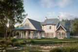 Traditional House Plan - Charleston 31616 - Left Exterior