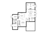 Traditional House Plan - Charleston 31616 - Basement Floor Plan