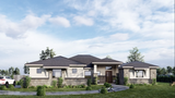 Contemporary House Plan - 15292 - Front Exterior
