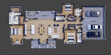 Country House Plan - 52193 - 