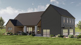 Modern House Plan - White Plains 20890 - Left Exterior