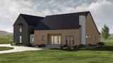 Modern House Plan - White Plains 20890 - Right Exterior