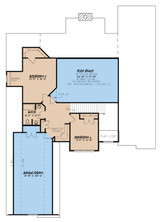 French Country House Plan - St. Austin Place 28694 - 2nd Floor Plan