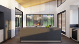 Contemporary House Plan - Alpine Retreat 86398 - Kitchen