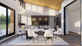 Contemporary House Plan - Alpine Retreat 86398 - Dining Room