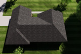 Traditional House Plan - HPC 11846 - Birds Eye Exterior - 