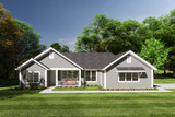 Traditional House Plan - Rockwood 11846 - Front Exterior
