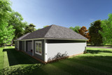 Traditional House Plan - Rockwood 11846 - Left Exterior