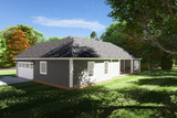 Traditional House Plan - Rockwood 11846 - Right Exterior