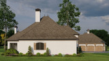 Classic House Plan - Callista 79154 - Left Exterior