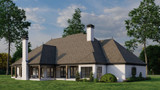 Classic House Plan - Callista 79154 - Left Exterior