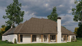 Classic House Plan - Callista 79154 - Right Exterior