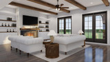 Classic House Plan - Callista 79154 - Great Room