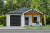 Country House Plan - Nut 96585 - Front Exterior