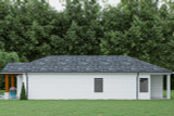 Country House Plan - Nut 96585 - Right Exterior