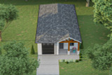 Country House Plan - Nut 96585 - Exterior