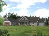 Mountain Rustic House Plan - 31505 - Front Exterior