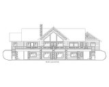 Mountain Rustic House Plan - 31505 - Rear Exterior