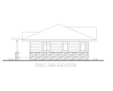 Prairie House Plan - 34873 - Right Exterior