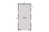 Traditional House Plan - RV Garage 53692 - 1st Floor Plan