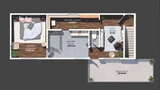 Secondary Image - Contemporary House Plan - 64401 - 2nd Floor Plan