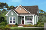 Cottage House Plan - Legacy 43701 - Front Exterior